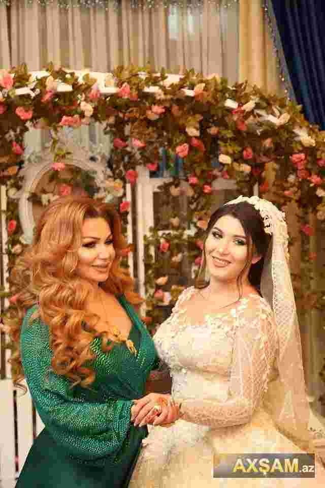 Könül Kərimovanın qızının toyundan - FOTOLAR